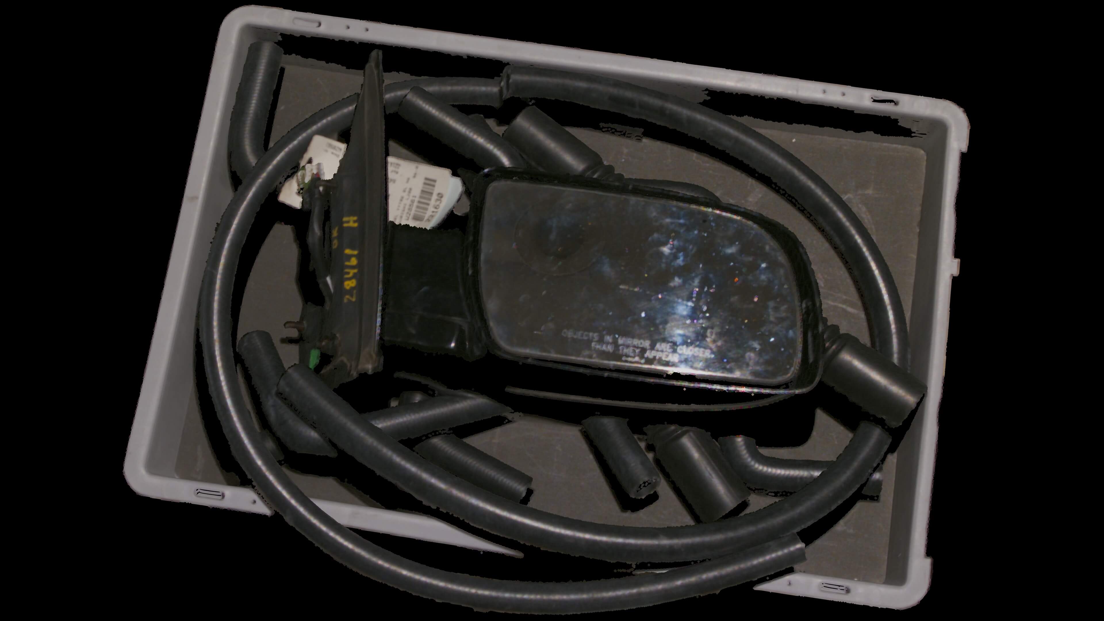 제조 자동화에서 검은색 및 반사 부품과 함께 작동 - Zivid 3 XL250