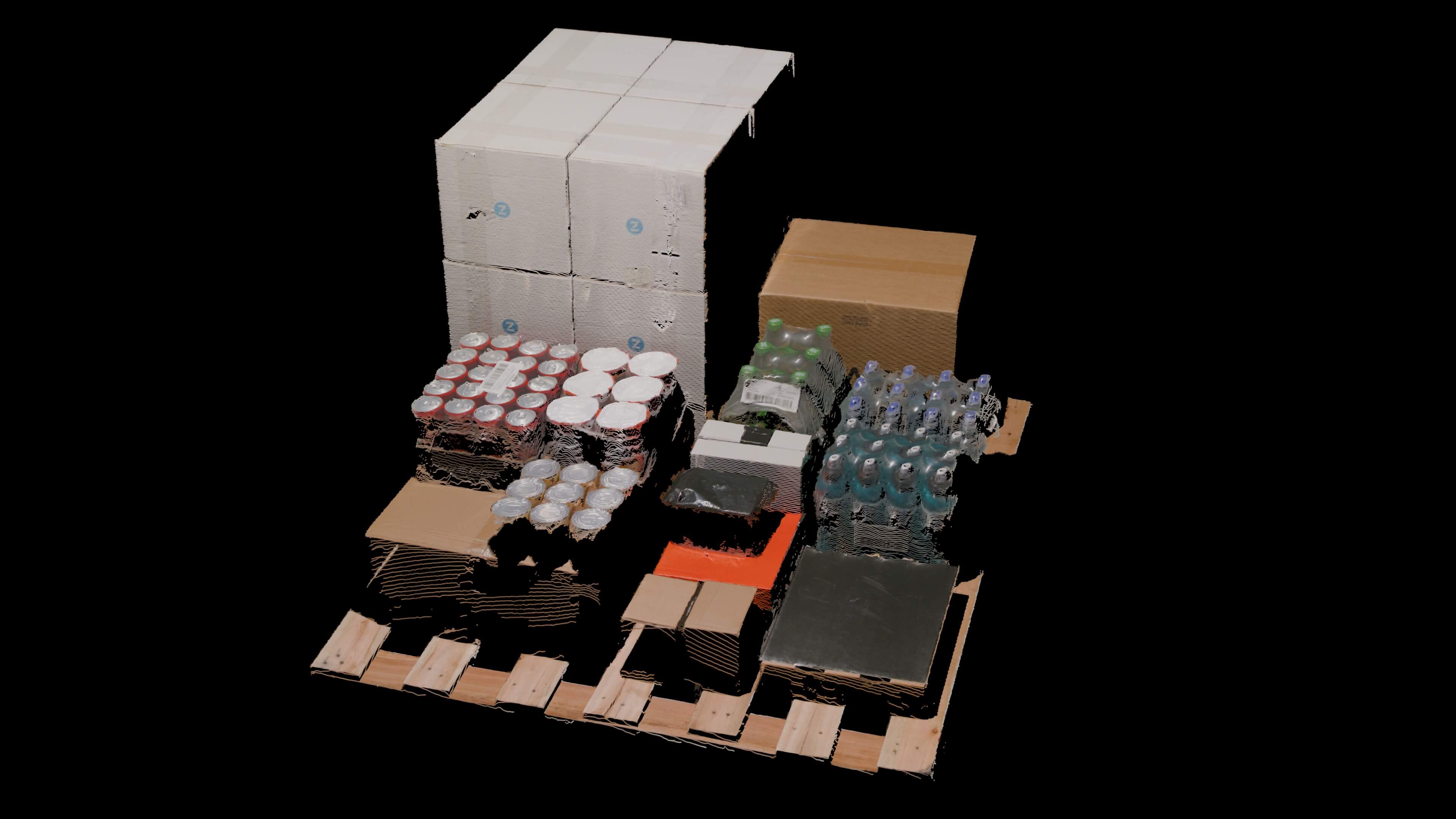 Variety of complex objects - Zivid 3 XL250