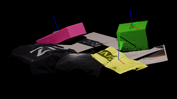 Locate and evaluate the robots pick point