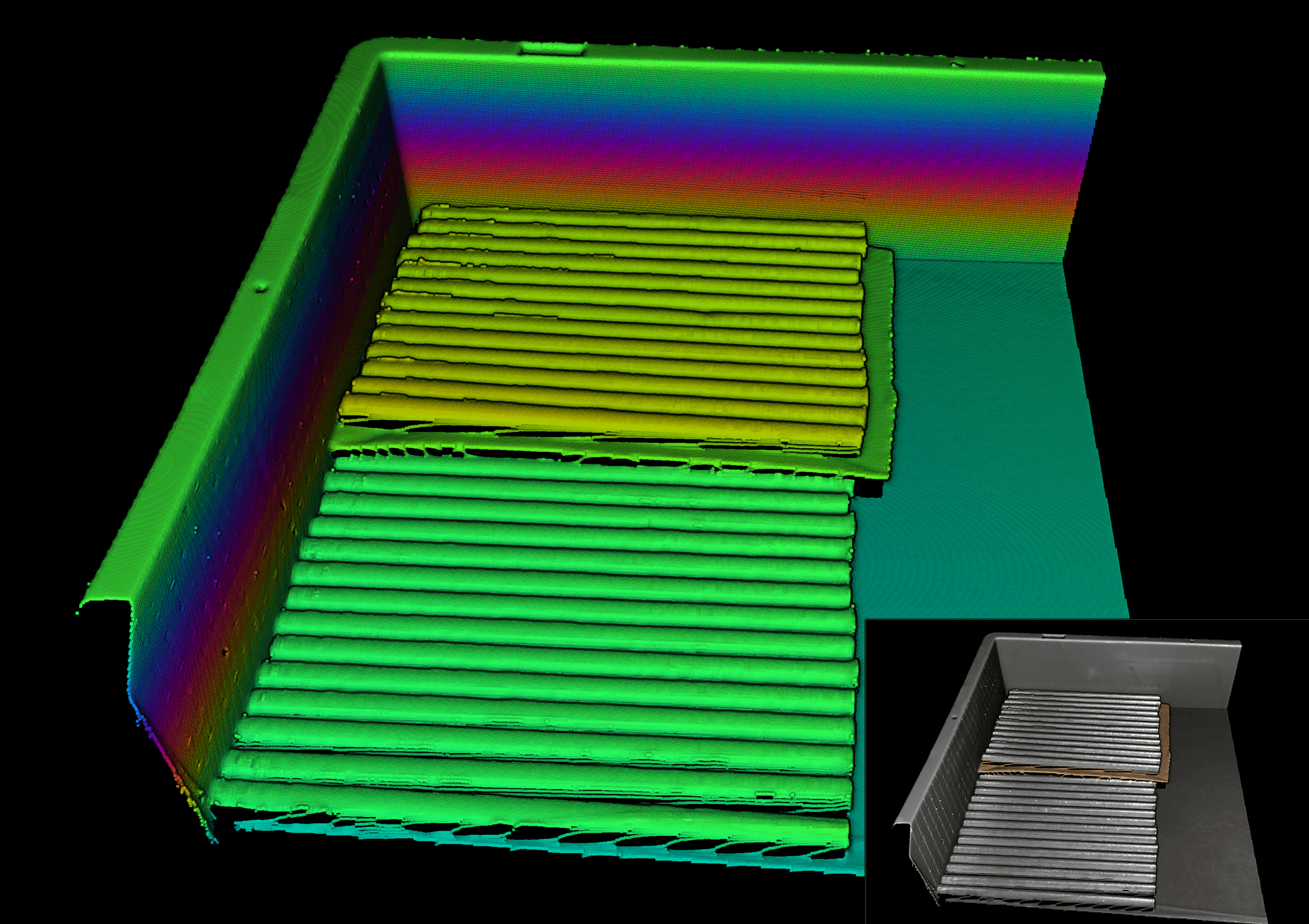 Thin metal cylinders