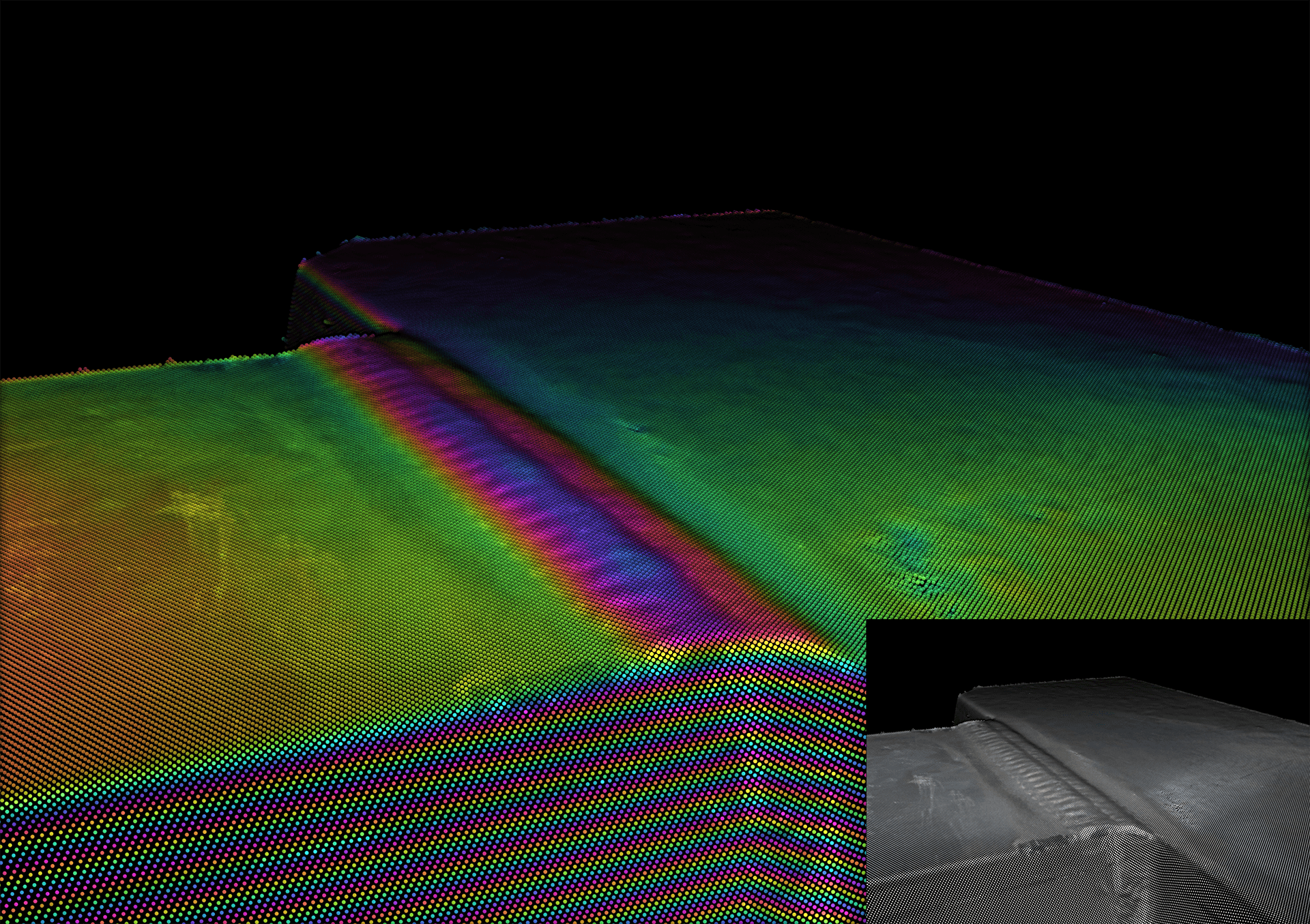 Welding seam shortside