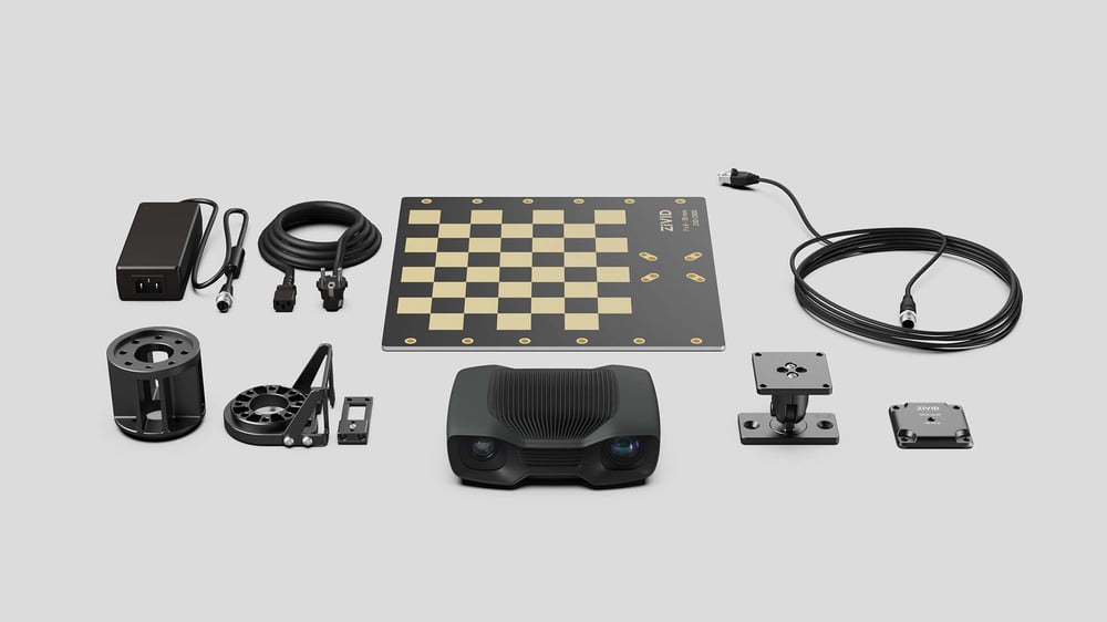 Zivid 3D developer kit bundle for RealSense users