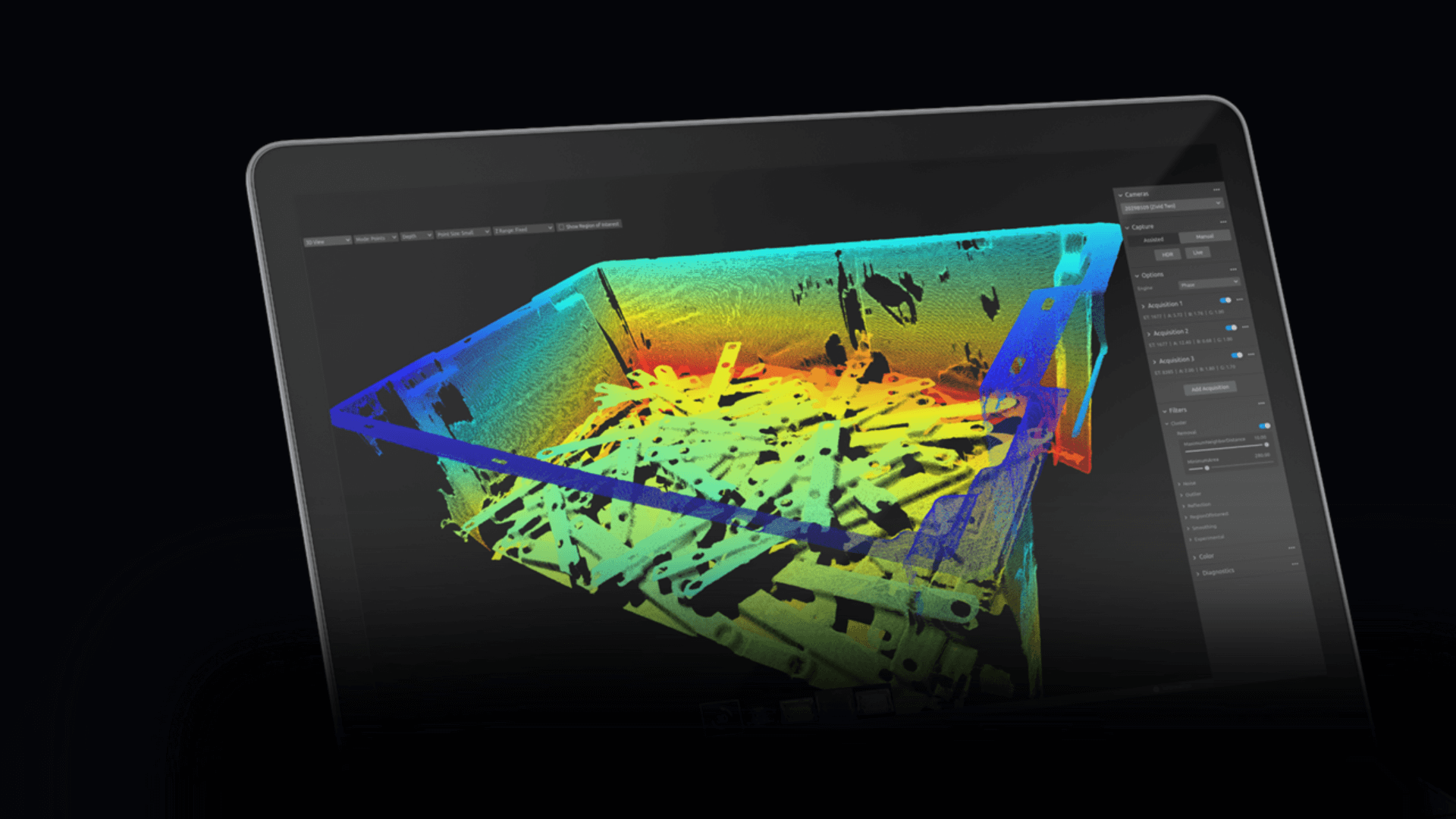 zivid studio view depth map 2023