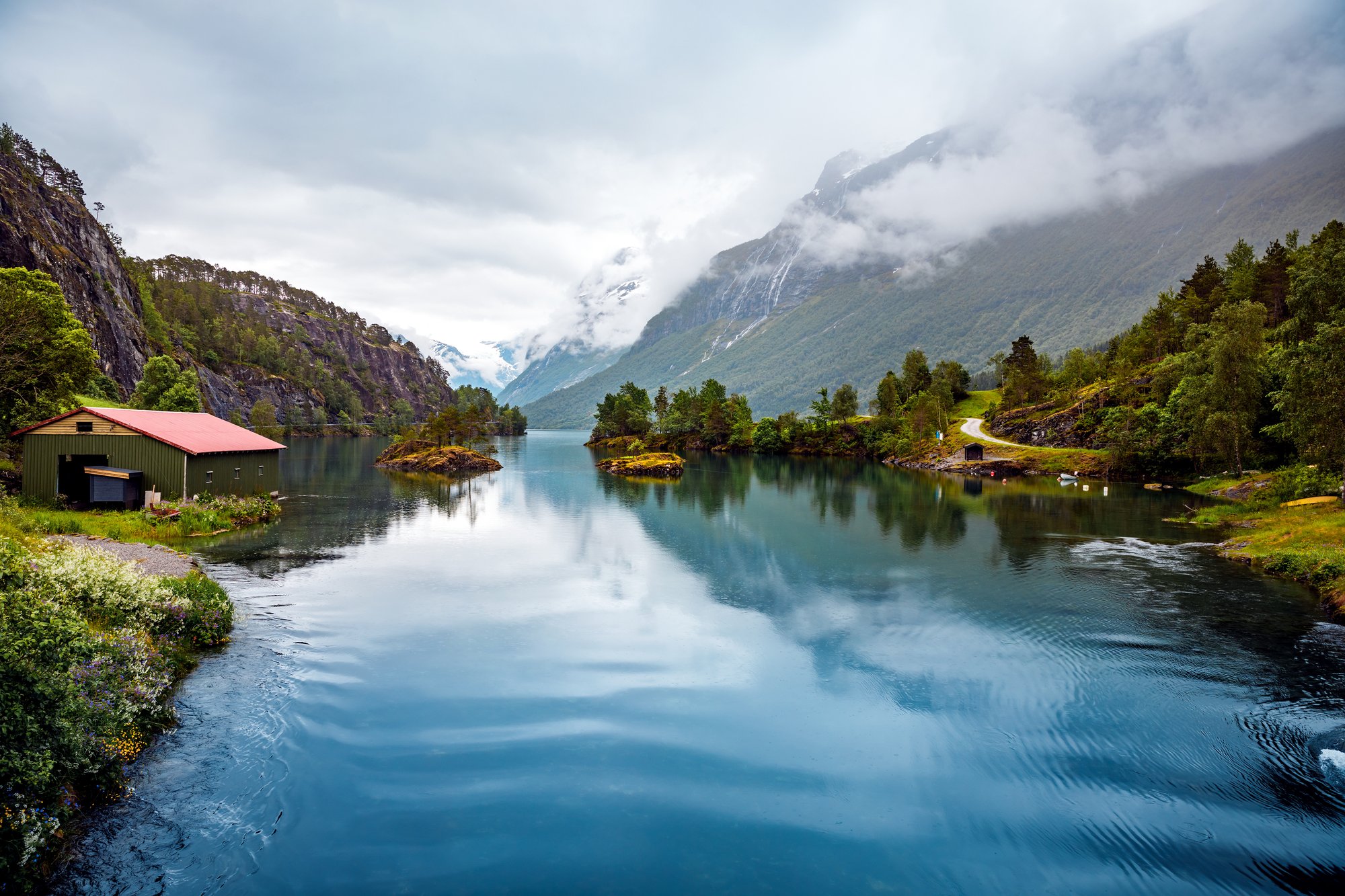 lovatnet lake