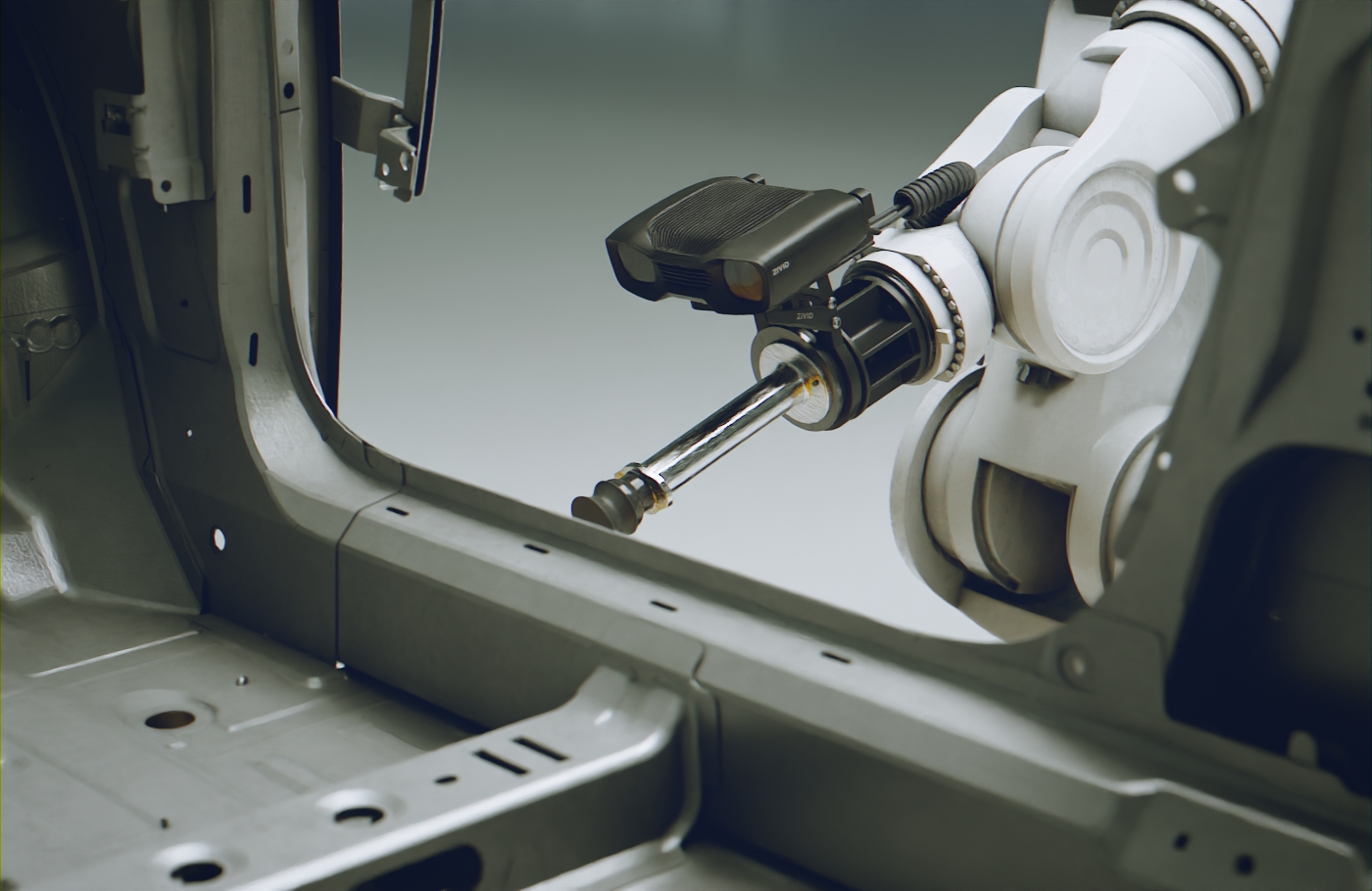 3D automotive assembly picking Zivid