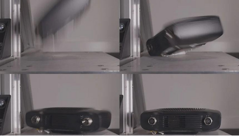 Drop test resiliant camera