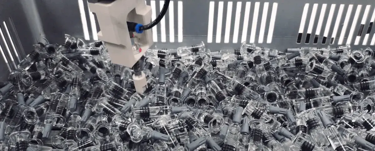 3D material handling assembly picking Zivid-1