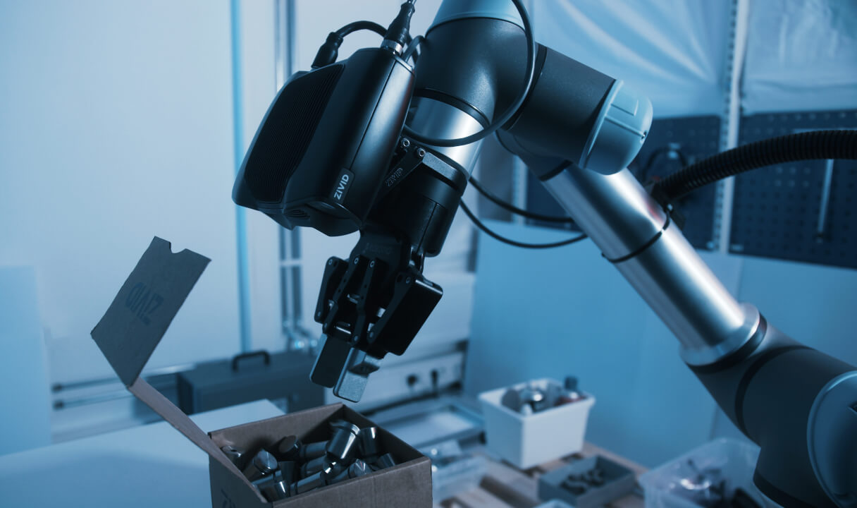 Robotmounted 3D vision robotics